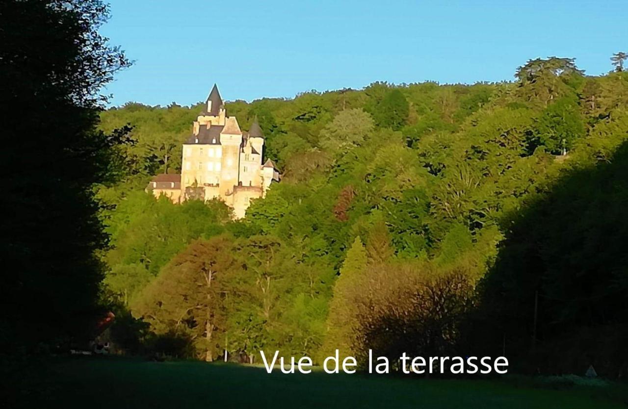 Le Clos Le Roc Rouge Castels Exterior foto