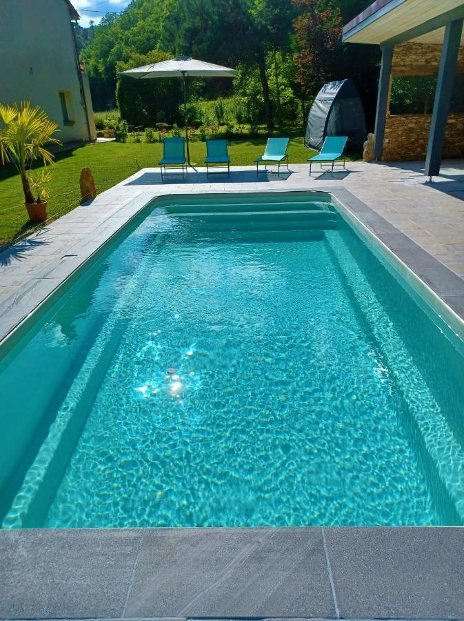 Le Clos Le Roc Rouge Castels Exterior foto